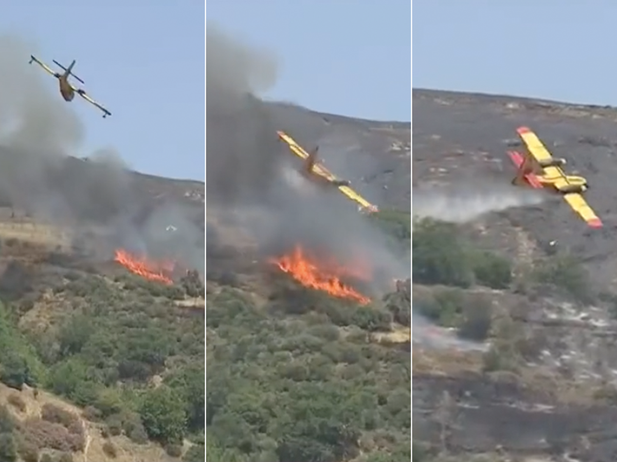 Firefighters killed in Greece plane crash as yet more record